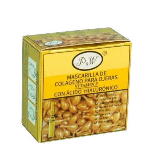 Mascarilla colageno de para ojeras vitamina e pw