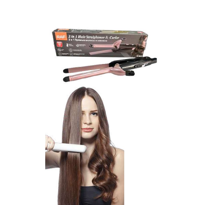 Rizador plancha 2 en 1 raf