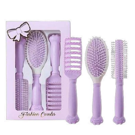 Peine para niñas kit de 3