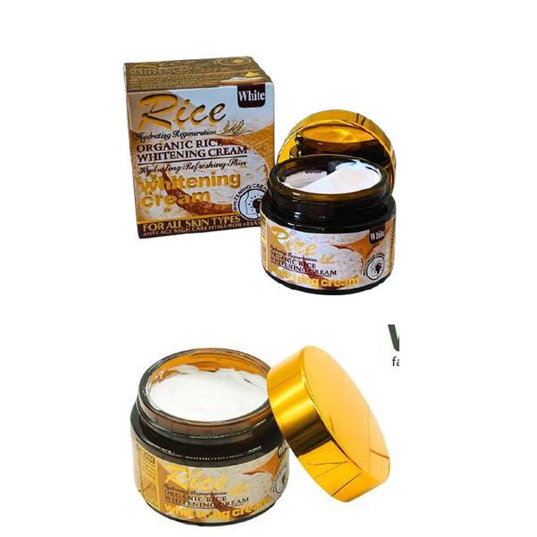 Crema aclarante de arroz rice