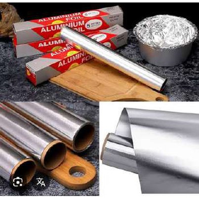 Papel aluminio 10 metros