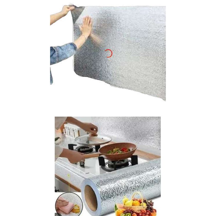 Papel de aluminio adhesivo 60cm x 3m - Modelo YL-291