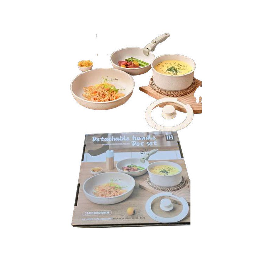 Juego de utencilios con mango cambiante