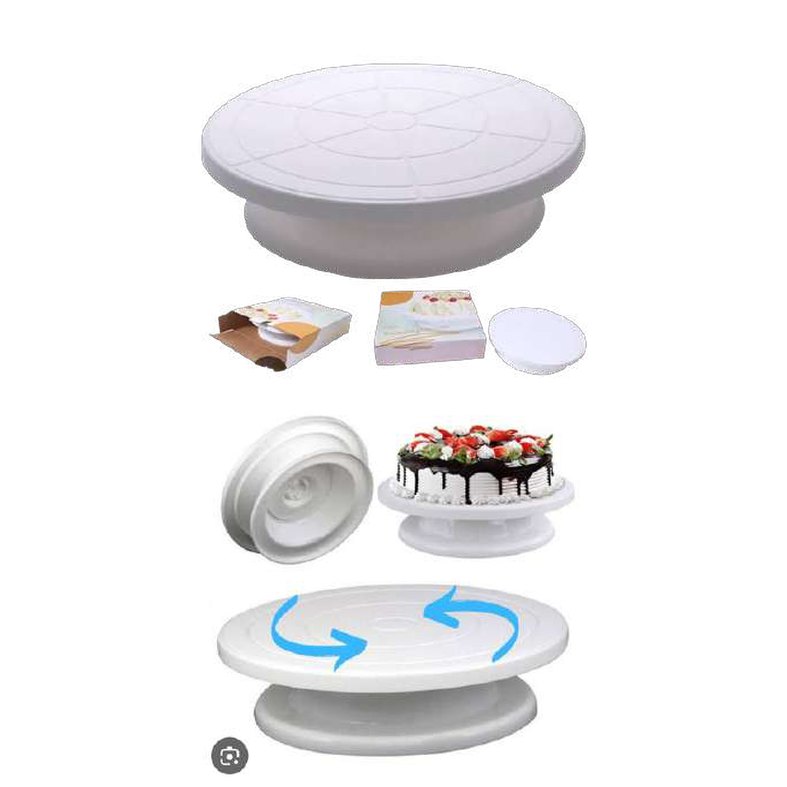 Base giratoria para tortas