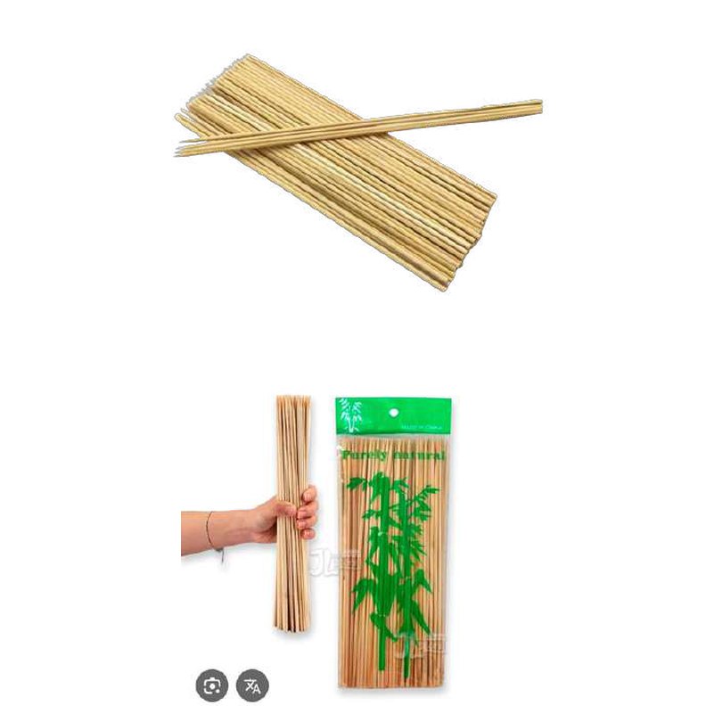 Palitos para brocheta