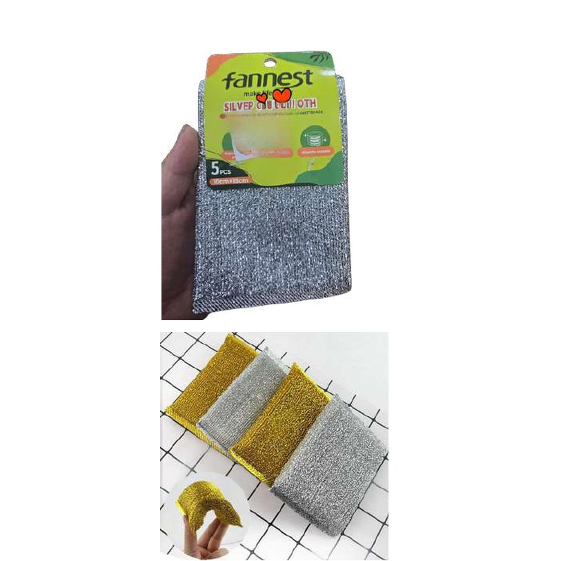 Packs de 5 esponjas para ollas