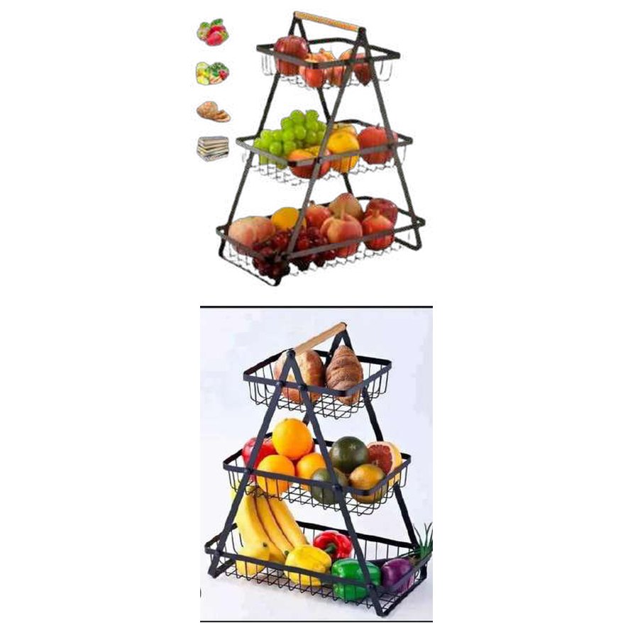 Frutero de 3 niveles