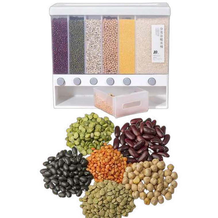 Dispensador de menestras y cereales de 10kg