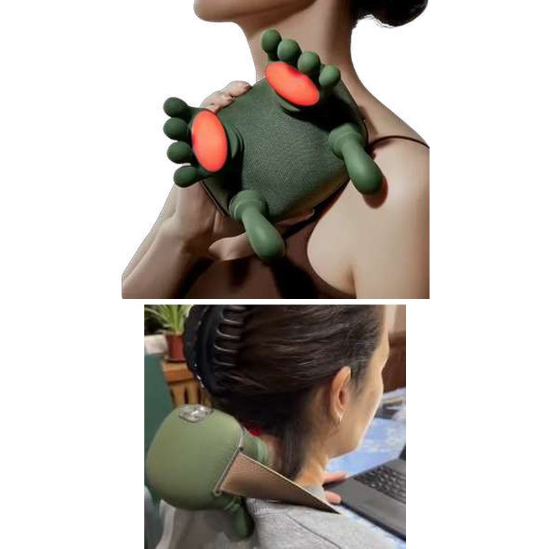 Masajeador de cuello con manito