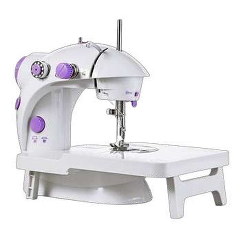Máquina de coser con tablero
