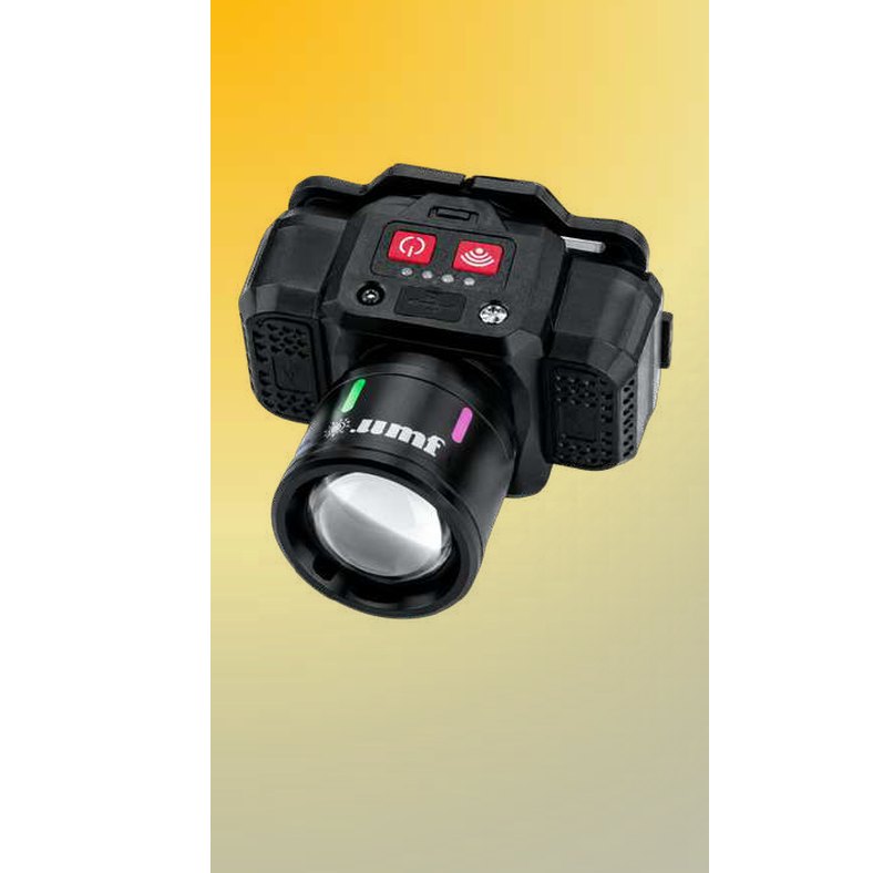 Linterna de cabeza con sensor junfol