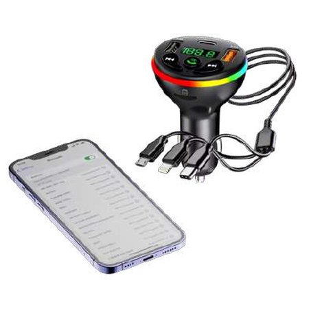 Cigarrera con 3 entradas car charger
