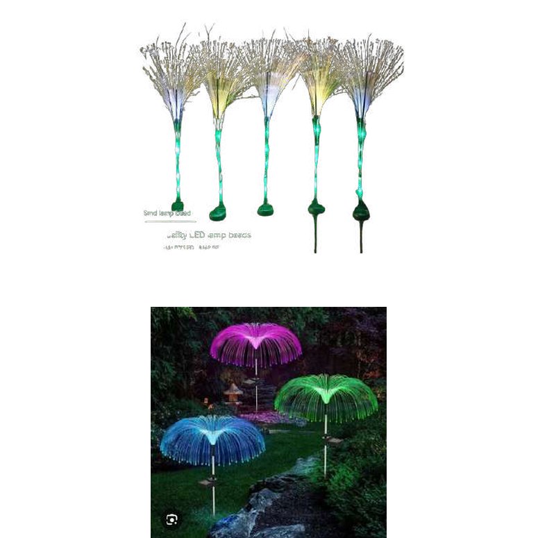 Luz con panel solar de jardin pack de 2