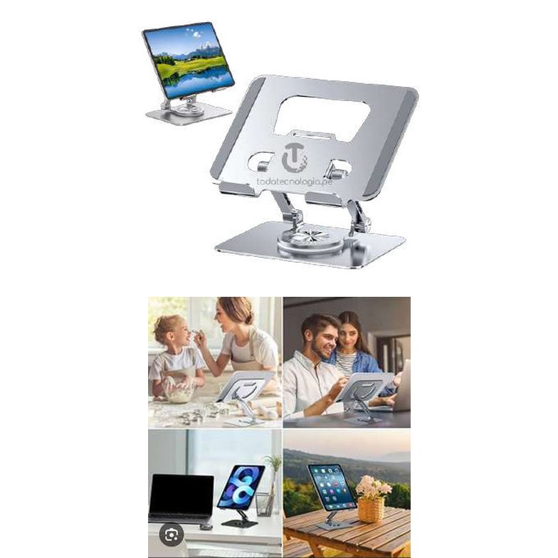 Soporte giratorio 360 para tablet