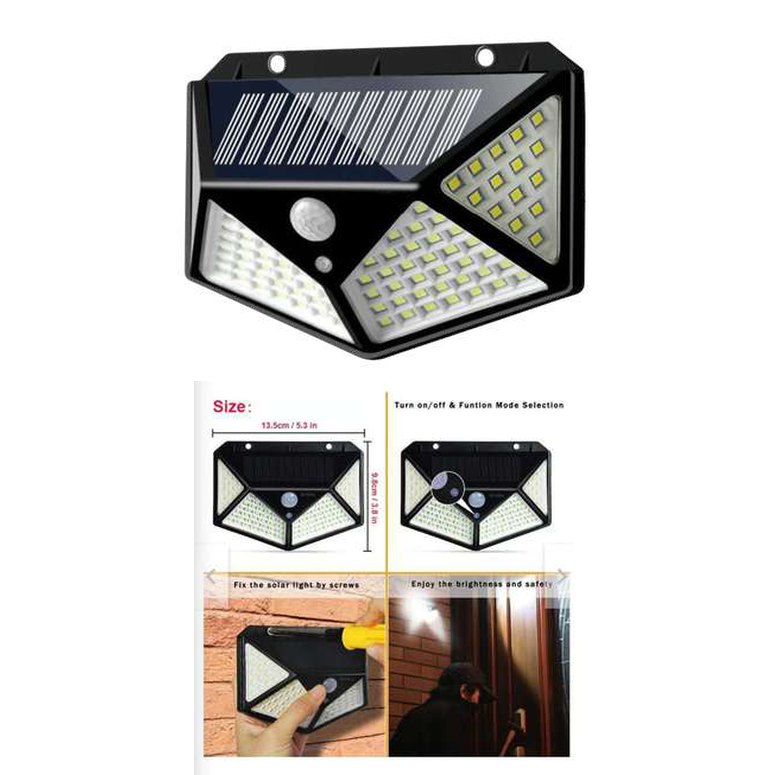 Lampara led solar